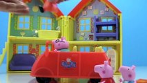 Peppa Pig MUDDY PUDDLES + Visits Farm Toy Episodes | Peppa Pig Toy Videos by Toypals.tv