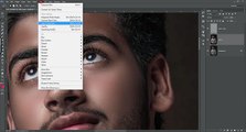 Lightroom Photoshop | Portrait Retouch Film Look | Frequency Separation