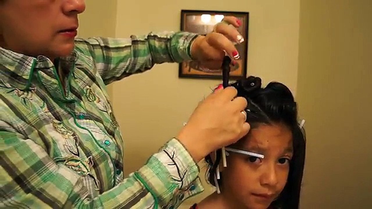 Rizos sin calor con pitillos o popotes / No heat curls