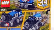 TRAINS FOR CHILDREN VIDEO Train LEGO Creator 31054 Blue Express Similar to Thomas Toys Review