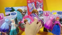 Disney FROZEN Magiclip Valentines Day Candy Surprise Egg Kinder Easter Egg Frozen Cards Kits