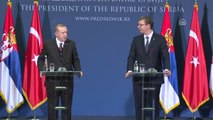 Erdoğan-Vucic Ortak Basın Toplantısı
