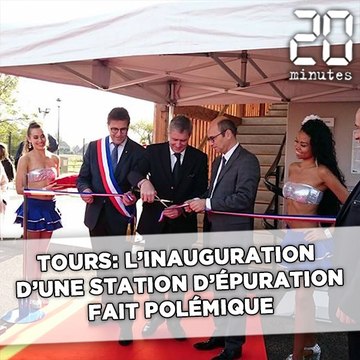 Tours: L’inauguration d’une station d’épuration fait scandale sur les réseaux