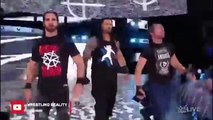 WWE Shield Destroy Braun Strowman & Miz Team - WWE Raw 9th October 2017