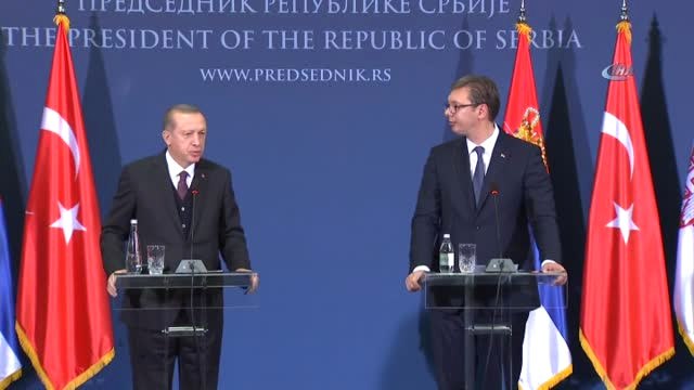 Cumhurbaşkanı Erdoğan: Türk İş Adamlarının Sırbistan'da Yatırım Yapmalarının Önünü Açacağız