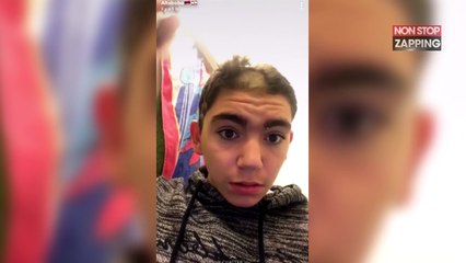 En jouant les coiffeurs sur Snapchat, cet ado rate complètement sa coupe ! (Vidéo)