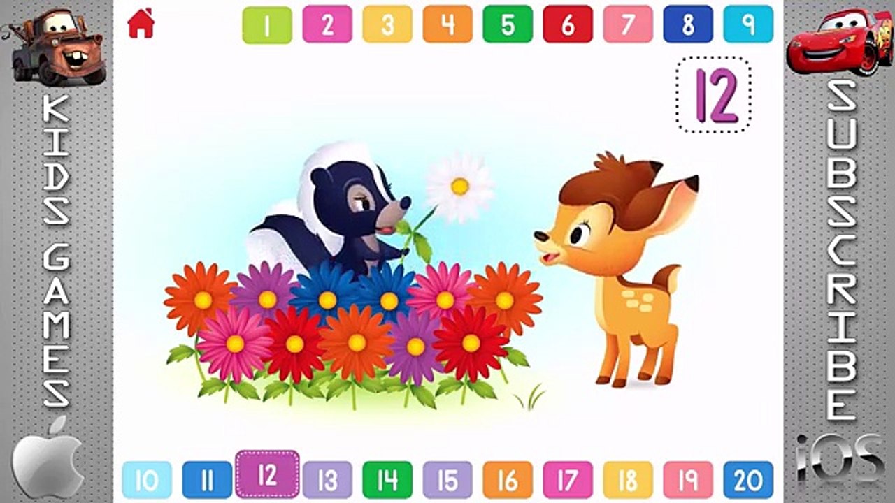 Disney Buddies 123 - Learn the 1 to 20 Numbers with Mickey Mouse
