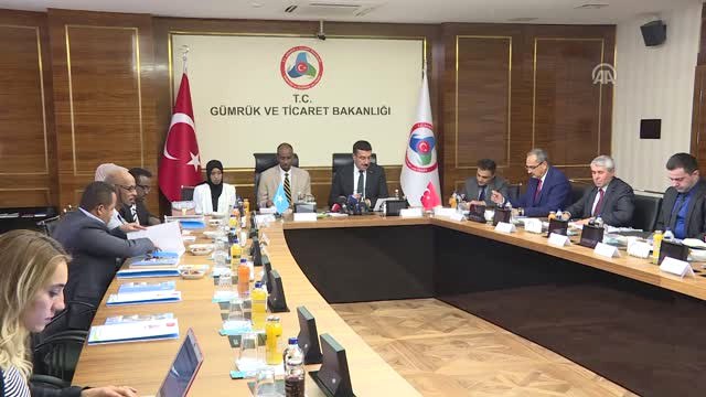 Bakan Tüfenkci, Somali Sanayi ve Ticaret Bakanı Abdi ile Görüştü