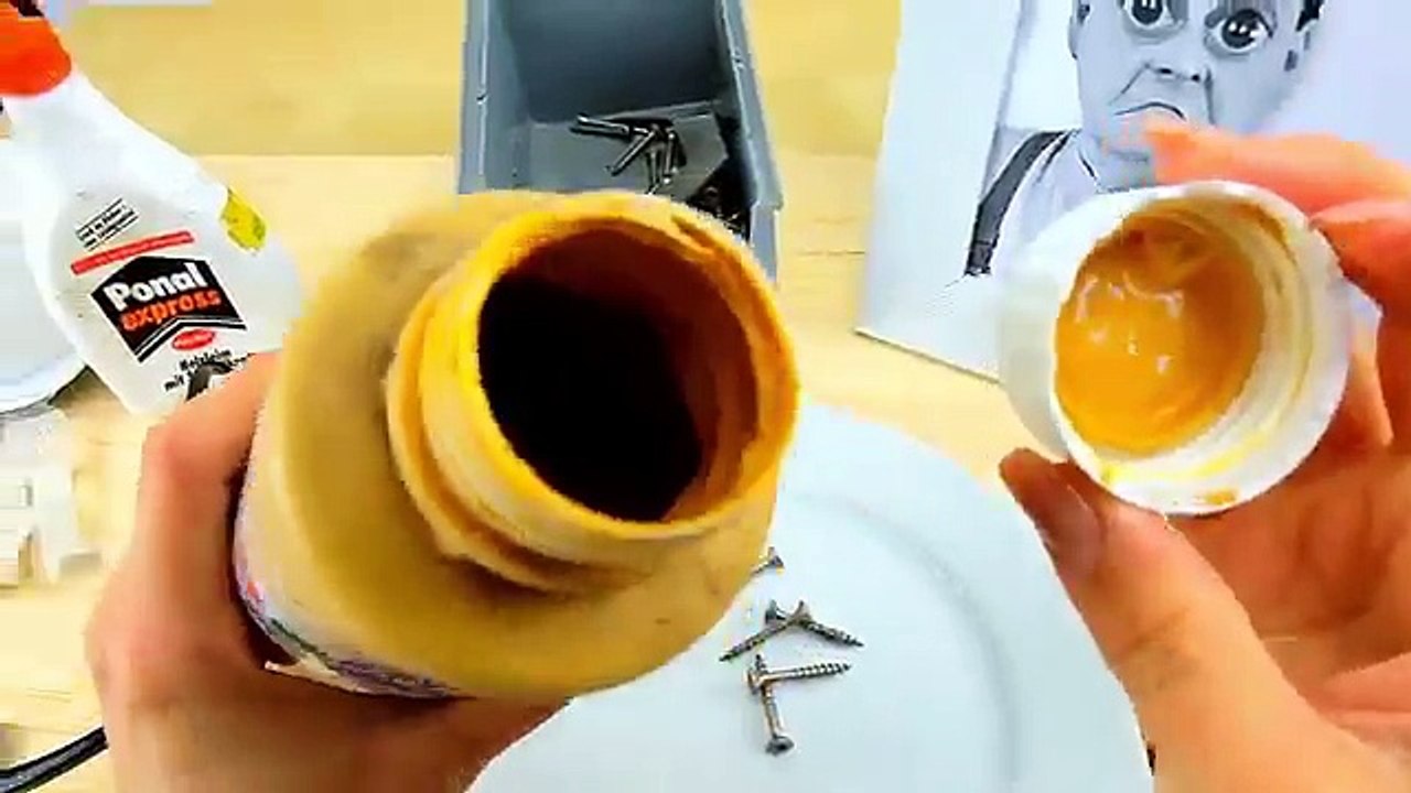 Eating wood, glue and nails for lunch! - Kluna Tik Dinner PARODY! ASMR eating sounds no talk!