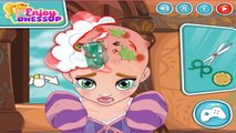 Disney Princess Rapunzel / Baby Rapunzel Hair Doctor Games Compilation for Girls