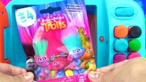 TROLLS COOKIES! Poppy Branch, Guy Diamond Magical Microwave, Gumball M&Ms Candies Toy Surprise TUYC