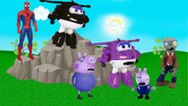 Peppa Pig ZUMBI e VAMPIRO George Pig papai Pig Jett Super Wings e Daniel Tigre 2 episódios