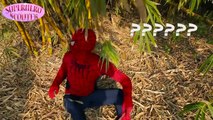 Spiderman & Frozen ELsa ARE NOT PRINCESS By POISON WATER! Batman Kids Movies Funny Superheroes IRL