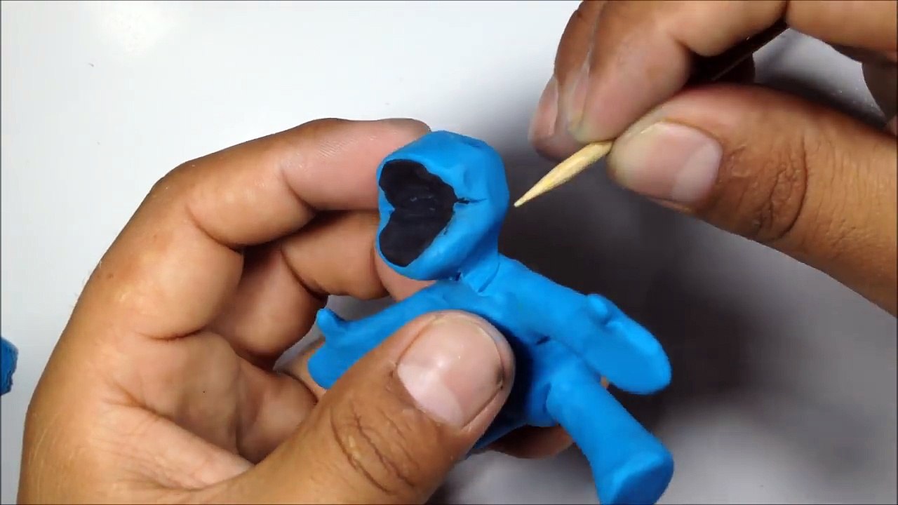 ✅ COMO HACER AL COME GALLETAS DE PLAZA SESAMO DE PLASTILINA ✅ MI MUNDO DE PLASTILINA