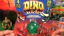 GIANT DINOSAUR SURPRISE EGG! INDOMINUS REX VS VELOCIRAPTOR! Dinosaur 3D Puzzle Toys