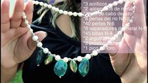 Como hacer un Collar de Acrilico y Perlas: Pekas Creaciones