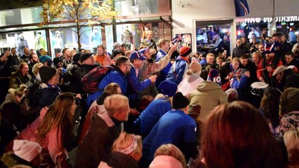 Islândia em festa após classificação para a Copa