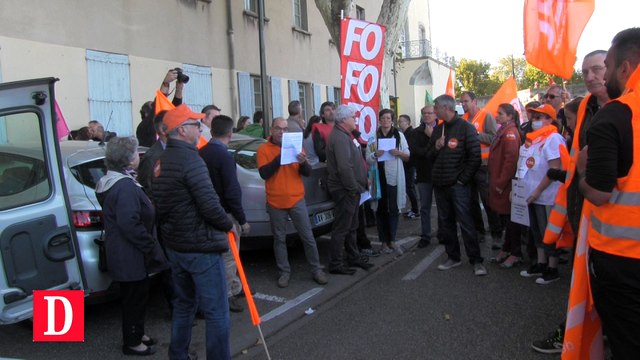 Les agents de la fonction publique mobilisés à Carcassonne