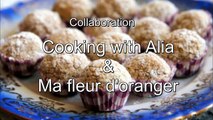 Recette de gâteaux aux amandes et noix de coco / almond and coconut cookies recipe
