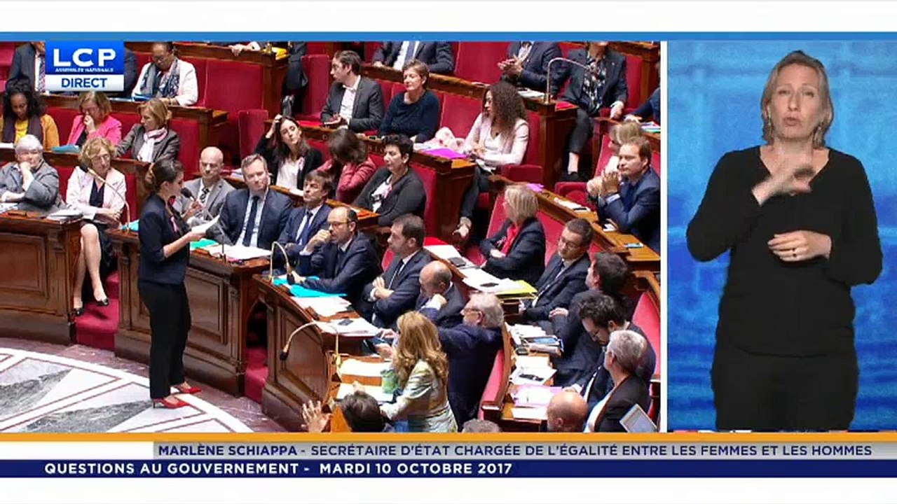 Schiappa à un député qui l'interrompt : "Oh, gardez vos nerfs !"