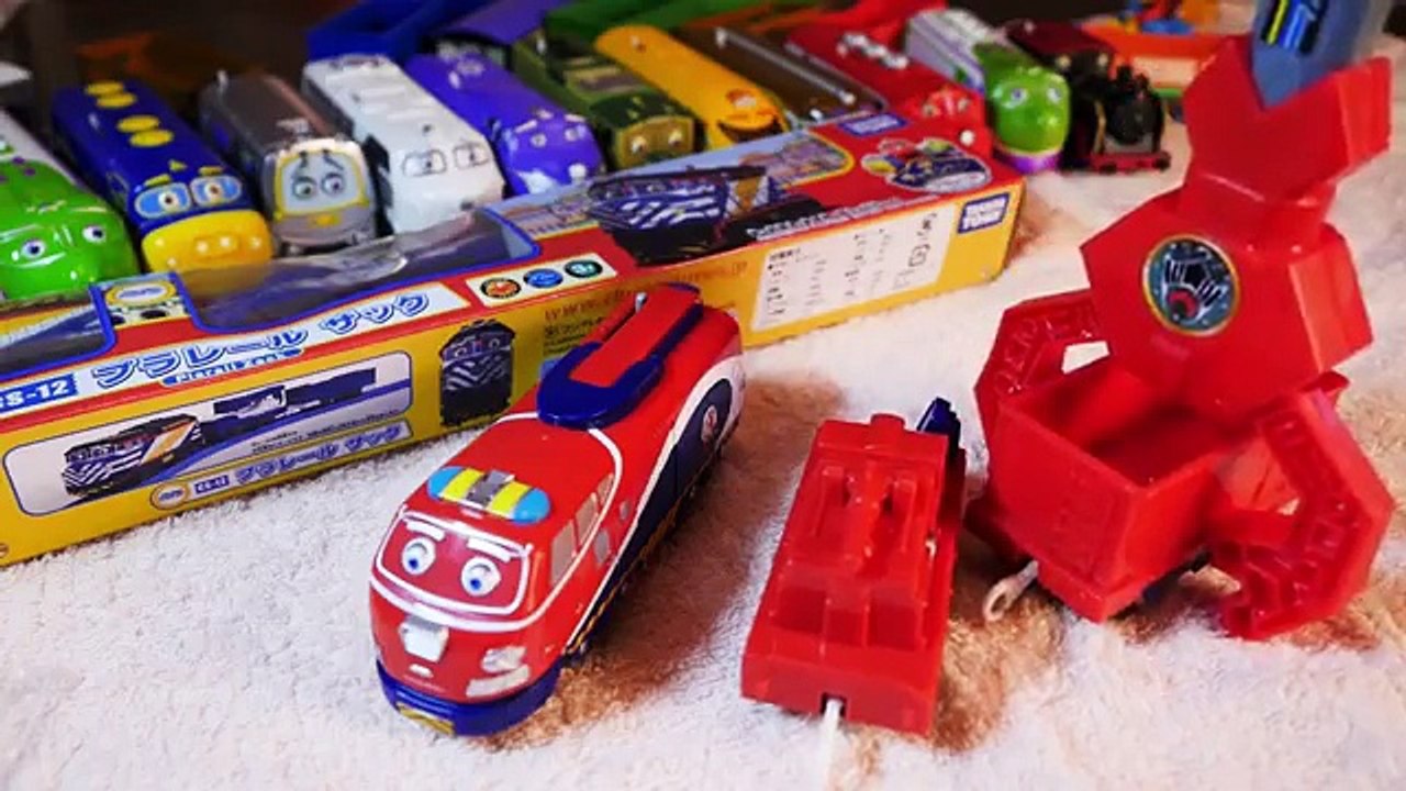 Robot arm & new Chuggington Plarail toys Jackman,Zack