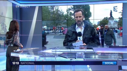 Grève des fonctionnaires : un cortège unitaire à Paris