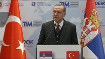 Erdoğan Türkiye Sırbistan İş Forumu'nda Konuştu. 3