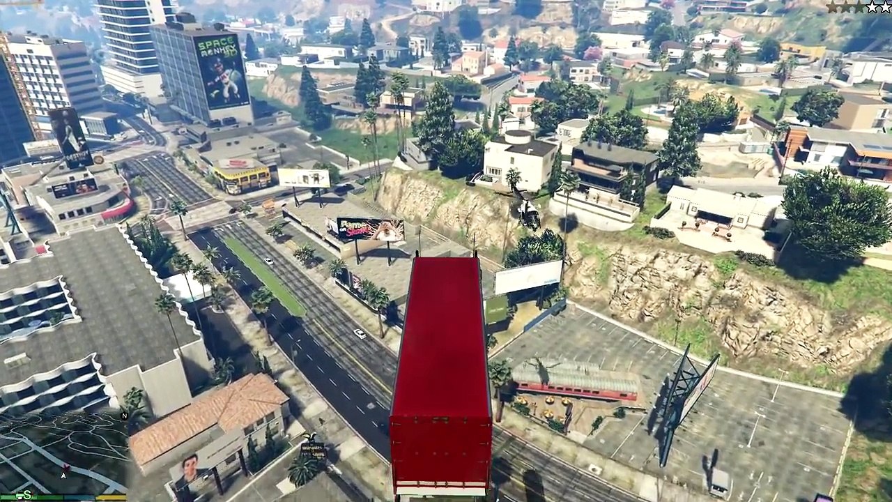 GTA 5 Mod - FLYING TANK