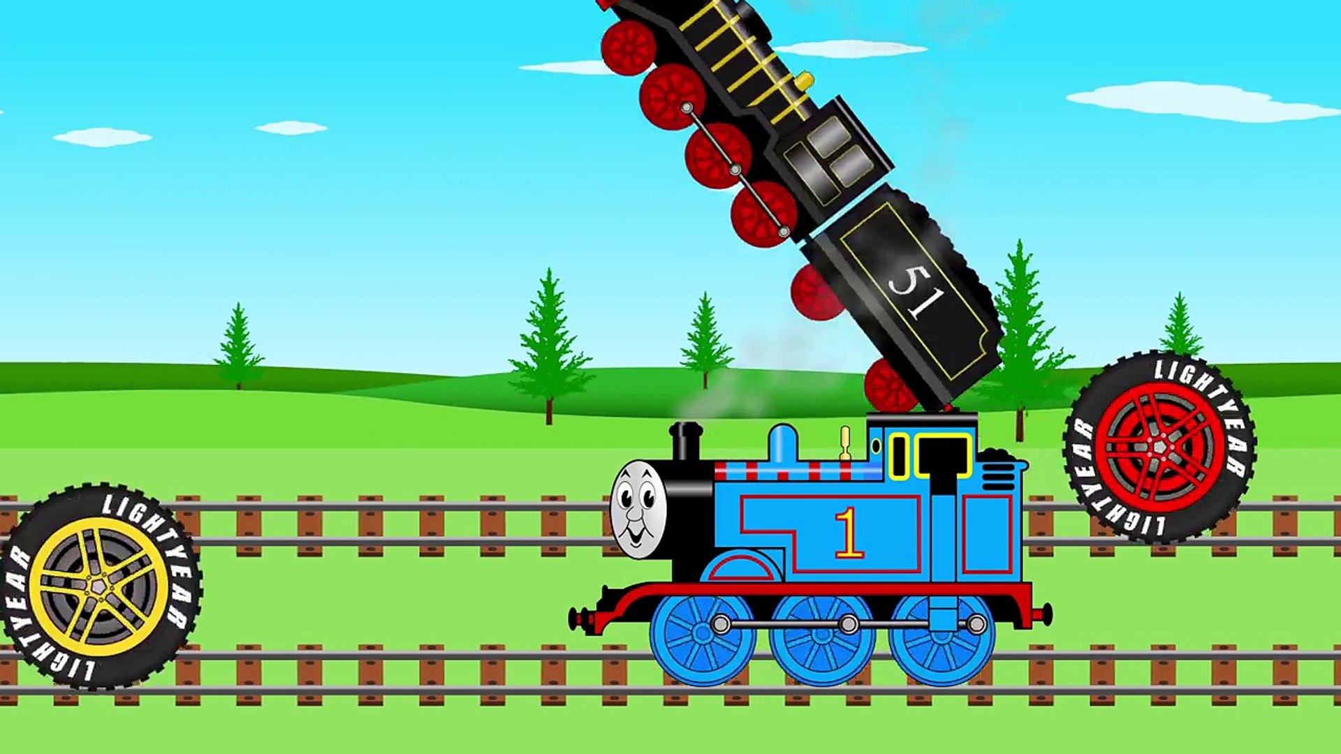 トーマス Vs ヒロ きかんしゃトーマス おもちゃ アニメ 電車 レース Thomas Train Vs Hiro 影片 Dailymotion