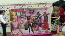 Barbie Advent Calendar hộp quà giáng sinh 24 ô mở ra 24 món quà bất ngờ (phụ kiện búp bê Barbie)