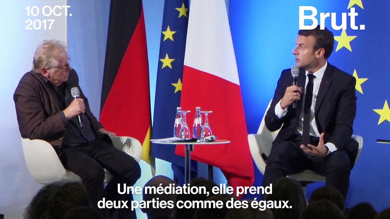 Emmanuel Macron explique pourquoi l’Europe ne "bouge pas" sur la Catalogne