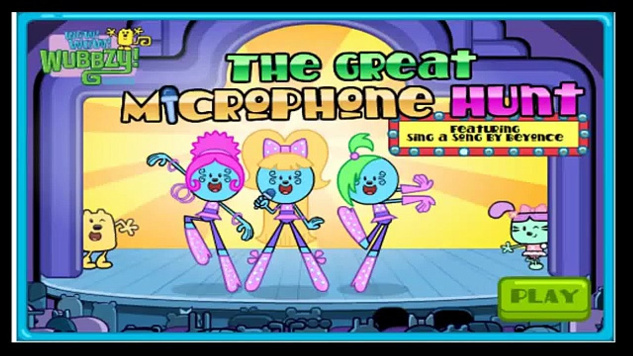 Wow! Wow! Wubbzy! The Great Microphone Hunt Baby and Kids Games Movie