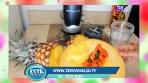 Beneficios de la piña y la papaya