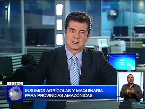 Petroecuador entrego insumos agrícolas y maquinaria para provincias amazónicas