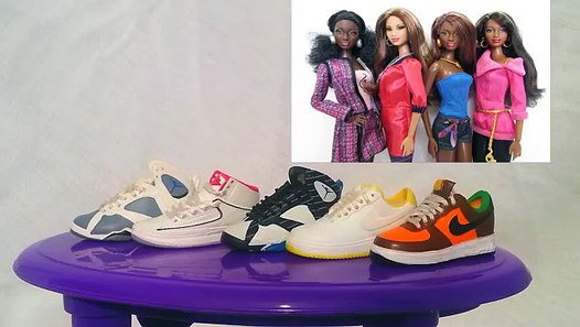 Air Jordans For Barbie Dolls Haul & Review- Ken Doll Shoes & 1:6