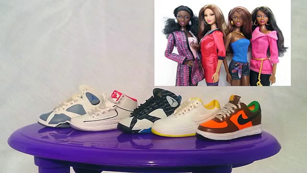 Air Jordans For Barbie Dolls Haul & Review- Ken Doll Shoes & 1:6 Fashion/Action Figures