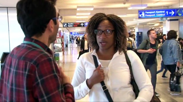 ABD’li Yolcular Havalimanı’nda Vize Engeline Takıldı