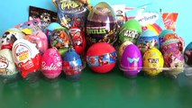 30 Surprise Eggs & Blind bags Unboxing TMNT, Halo, Barbie, Scooby Doo!