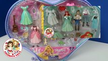 Rare Rapunzel and Ariel Deluxe Fashion Set Polly Pocket Clothes & Accessories Toy Collection Tangled