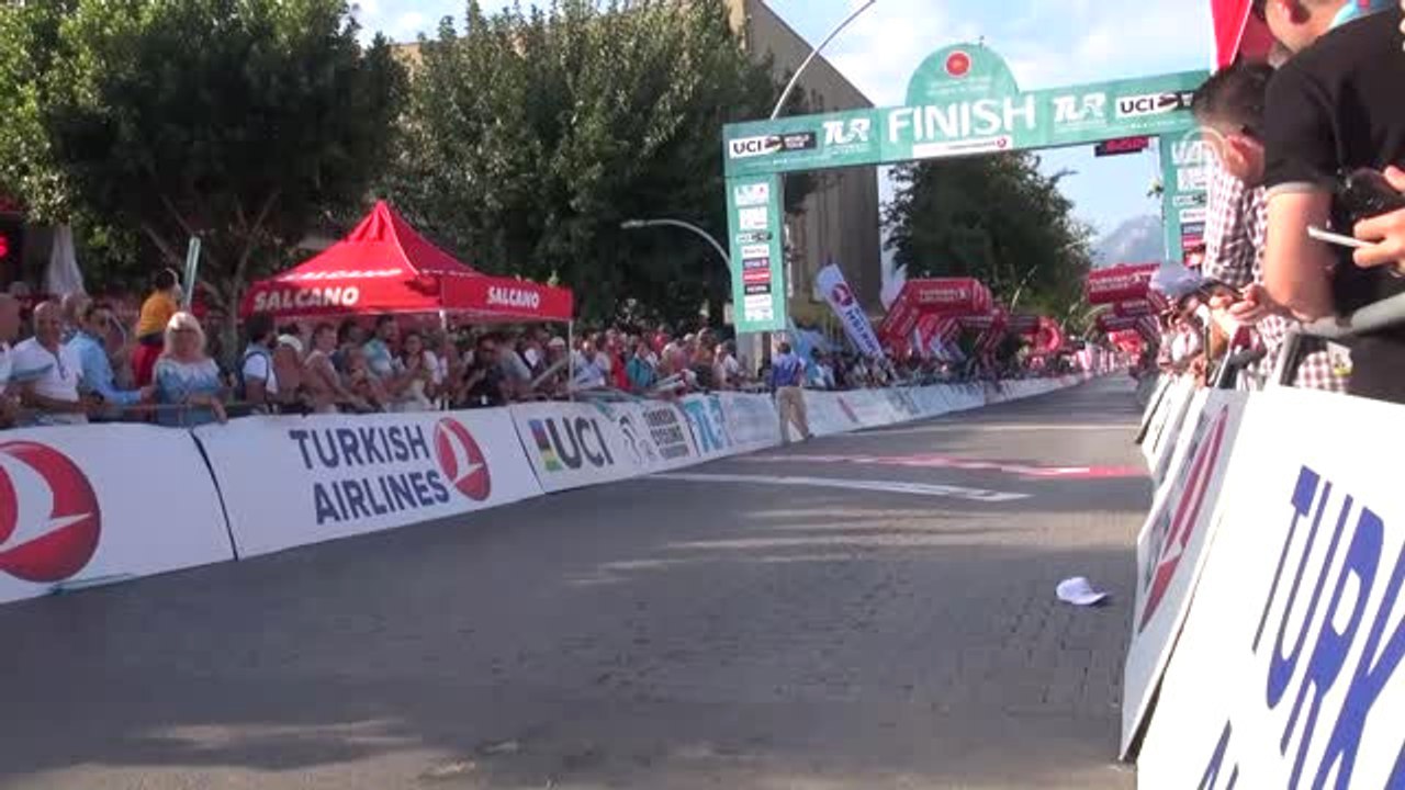 53. Cumhurbaşkanlığı Türkiye Bisiklet Turu 2017 - Alanya-Kemer Etabını Bennett Kazandı - Antalya