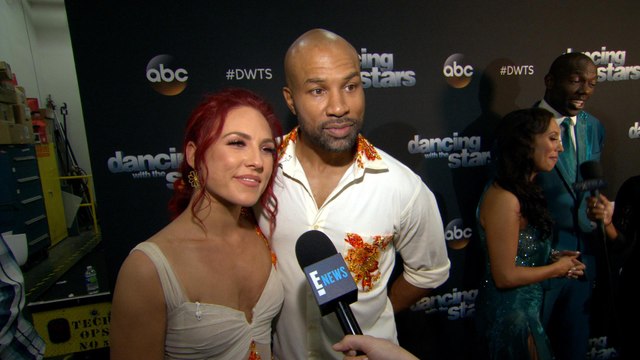 Derek Fisher & Sharna Burgess Exit Dancing With the Stars