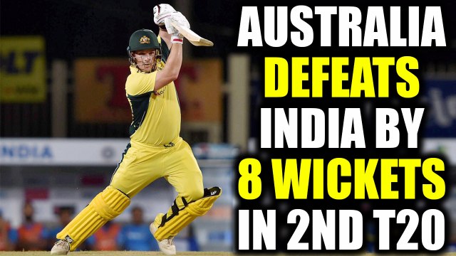 Australia defeats India in 2nd T20I match by wickets, level the series 1-1, | Oneindia News