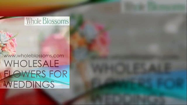 Wholesale Flowers for Weddings - wholeblossoms.com