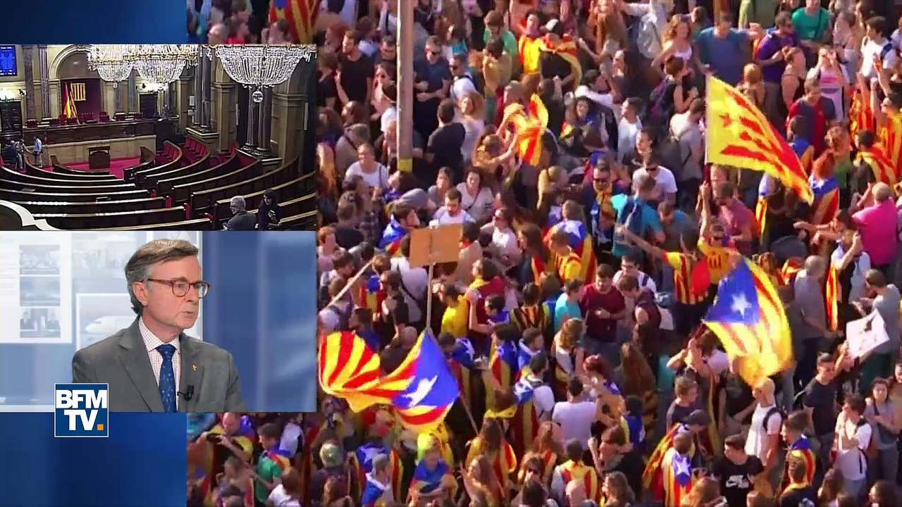 Le gouvernement catalan "est en train de devenir putschiste", selon l'ambassadeur de l'Espagne en France