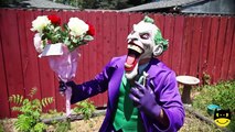 örümcek Adam gerçek hayatta Snow White Joker Prank Fun Superhero Beraberlik Dondurulmuş Elsa