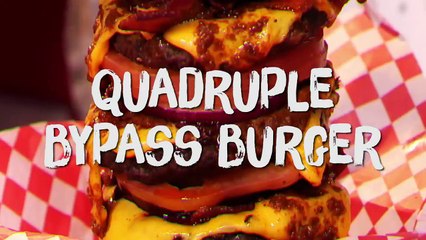 6 INSANE Heart Attack Grill Menu Items (Cheat Day)