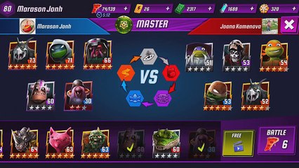 TMNT Legends PVP 622 (Leonardo Vision Quest, Rahzar, Mutagen Man, Dr. Rockwell, Pigeon Pete)