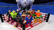 Batman v Superman Shake Rumble with Imaginext Batman Toys and Justice League Toys by KidCity