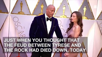 The Rock Ignites Feud With Tyrese Over Fast&Furious Spinoff Film