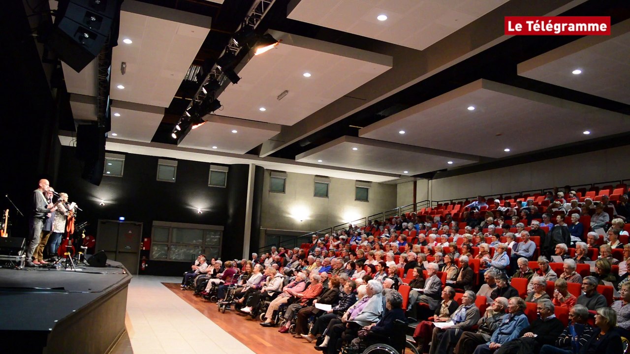 Tréteaux Chantants. Alain Le Squeren représentera Guipavas à la finale le 30 novembre